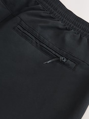 Black Shower Resistant Stretch Tech Cargo Trousers - Image 12 of 13