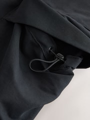 Black Shower Resistant Stretch Tech Cargo Trousers - Image 13 of 13