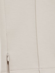 Reiss Off White City Interlock Drawstring Straight-Leg Trousers - Image 7 of 7