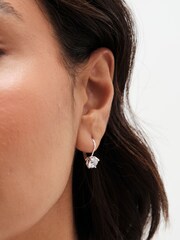 Simply Silver Silver Tone Cubic Zirconia French Hook Earrings - Image 3 of 3