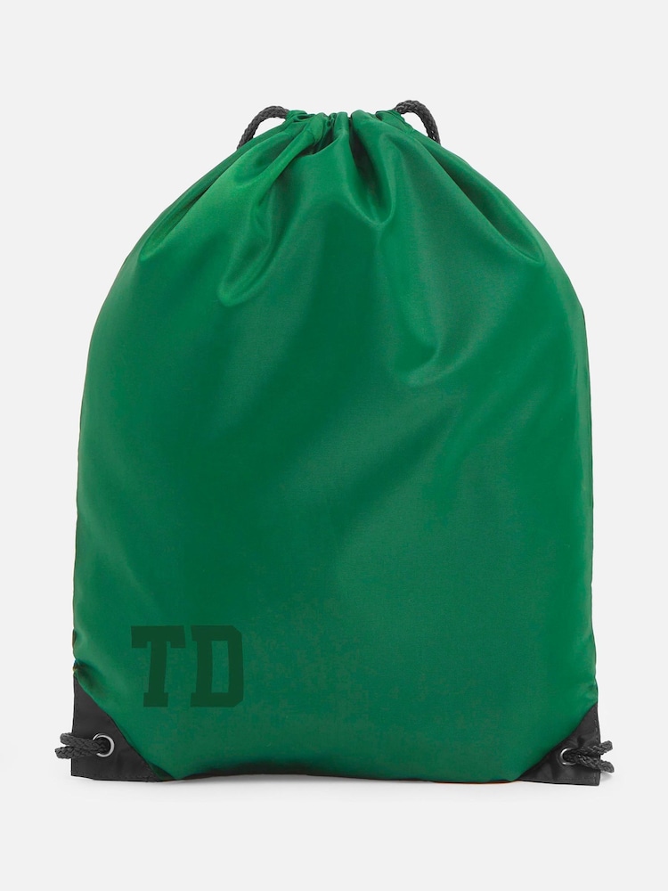 Dollymix Green Personalised Gym Bag - Image 1 of 4