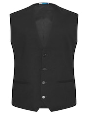 BadRhino Big & Tall Black Tailoring Suit Waistcoat - Image 3 of 4