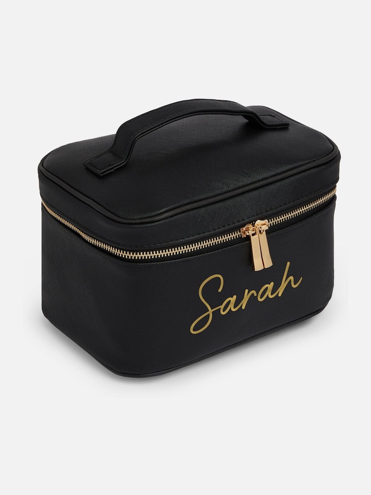 Dollymix Personalised Black Vanity Case - Image 1 of 4
