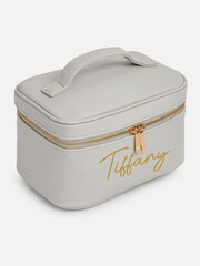 Dollymix Grey Personalised Vanity Case - Image 1 of 4
