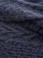 Celtic & Co. Blue British Wool Gansey Jumper - Image 8 of 8