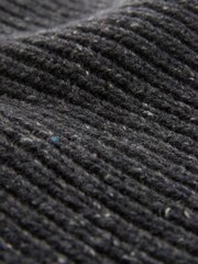 Celtic & Co. Mens Blue Lambswool Chevron Beanie - Image 3 of 4