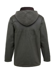 Celtic & Co. Mens Green Grown Sleeve Waxed 100% Cotton Jacket - Image 5 of 8