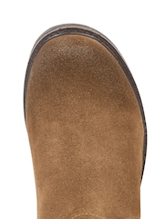 Celtic & Co. Stirrup Strap Knee High Brown Boots - Image 6 of 6