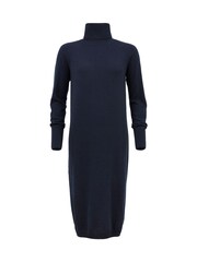 Celtic & Co. Blue Supersoft Midi Roll Neck Dress - Image 2 of 6