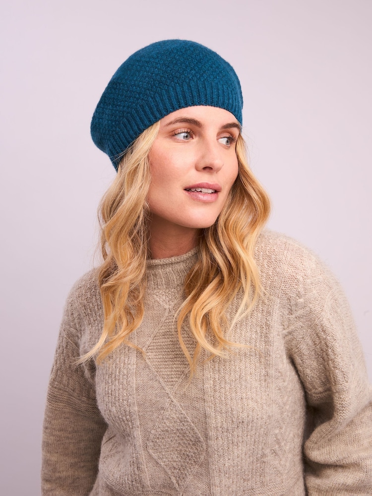 Celtic & Co.  Lambswool Moss Stitch Hat - Image 1 of 4