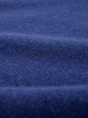Celtic & Co. Blue Felted Funnel Neck Jumper - Image 6 of 6