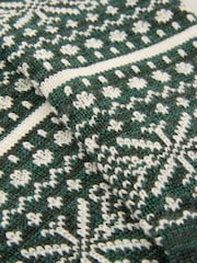 Celtic & Co. Mens Merino Cotton Fair Isle Socks - Image 3 of 3