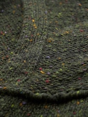 Celtic & Co.. zelena Donegal Drape ovratnik Coatigan - Slika 5 iz 8