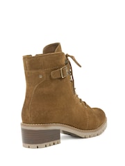 Celtic & Co. Block Heel Hiker Brown Boots - Image 3 of 7