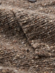Celtic & Co. Donegal Funnel Neck Brown Cardigan - Image 4 of 6