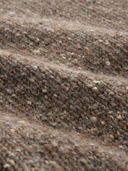 Celtic & Co. Donegal Funnel Neck Brown Cardigan - Image 6 of 6