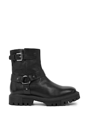 Celtic & Co. Biker Ankle Black Boots - Image 1 of 6