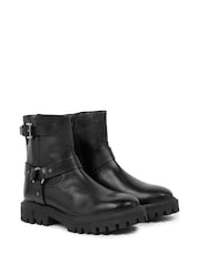 Celtic & Co. Biker Ankle Black Boots - Image 3 of 6