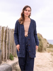 Celtic & Co. Cable Boyfriend Cardigan - Image 1 of 6