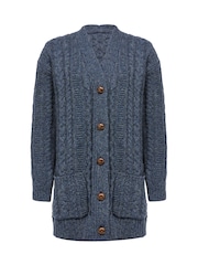 Celtic & Co. Cable Boyfriend Cardigan - Image 3 of 6
