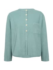 Celtic & Co. Baby Green Cord Henley 100% Cotton Top - Image 1 of 5