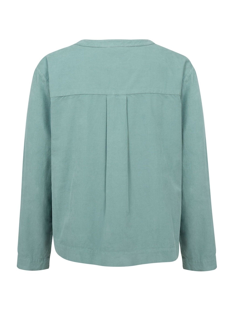 Celtic & Co. Baby Green Cord Henley 100% Cotton Top - Image 2 of 5