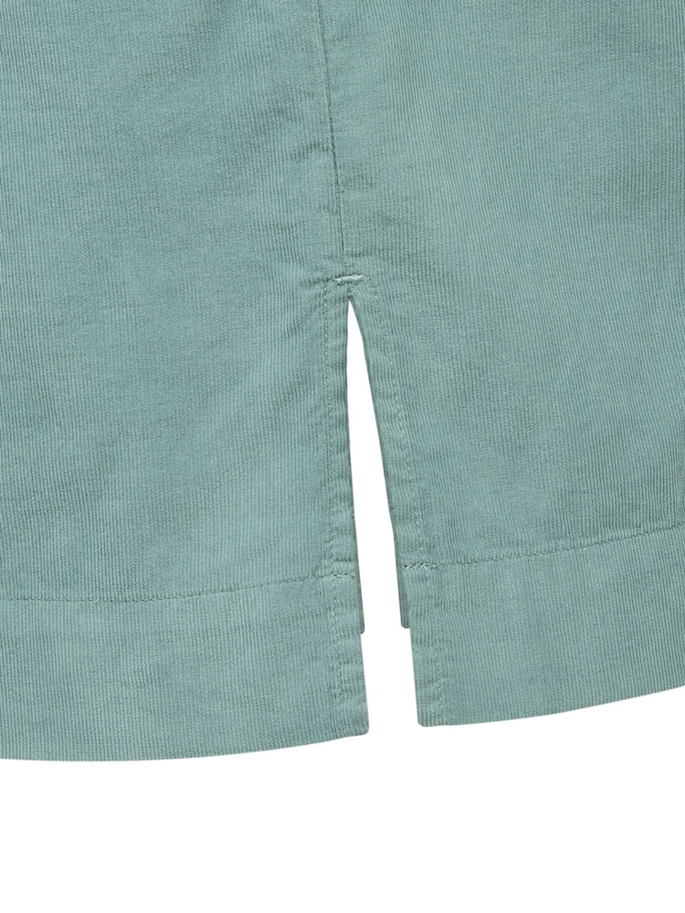 Celtic & Co. Baby Green Cord Henley 100% Cotton Top - Image 5 of 5