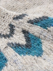Celtic & Co. Natural Donegal FairIsle Pattern Cardigan - Image 6 of 6