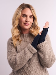 Celtic & Co. Supersoft Fingerless Gloves - Image 1 of 4