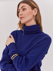 Celtic & Co. Geelong Slouch Roll Neck Jumper - Image 2 of 8