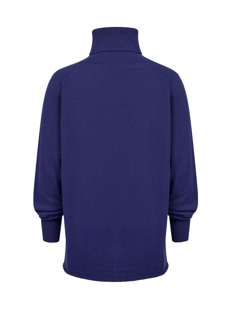 Celtic & Co. Geelong Slouch Roll Neck Jumper - Image 5 of 8