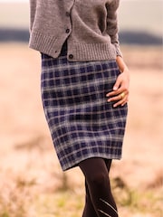 Celtic & Co. Blue Celt Wool Skirt - Image 1 of 7