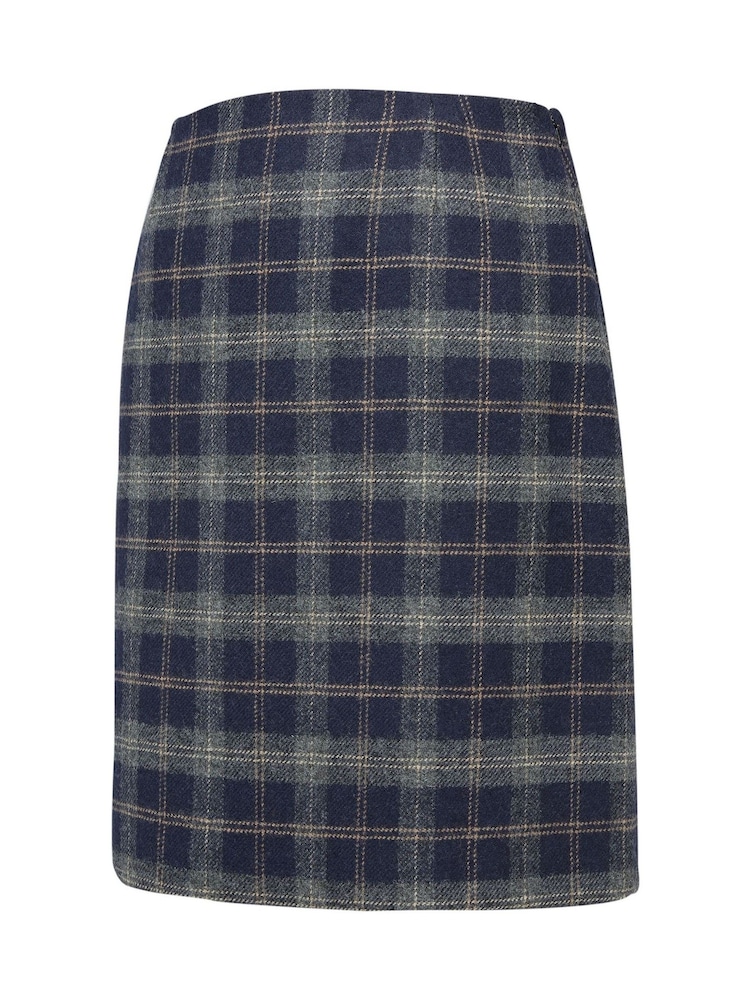 Celtic & Co. Blue Celt Wool Skirt - Image 2 of 7