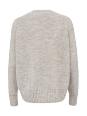 Celtic & Co. British Wool Cable Zip Cardigan - Image 5 of 5