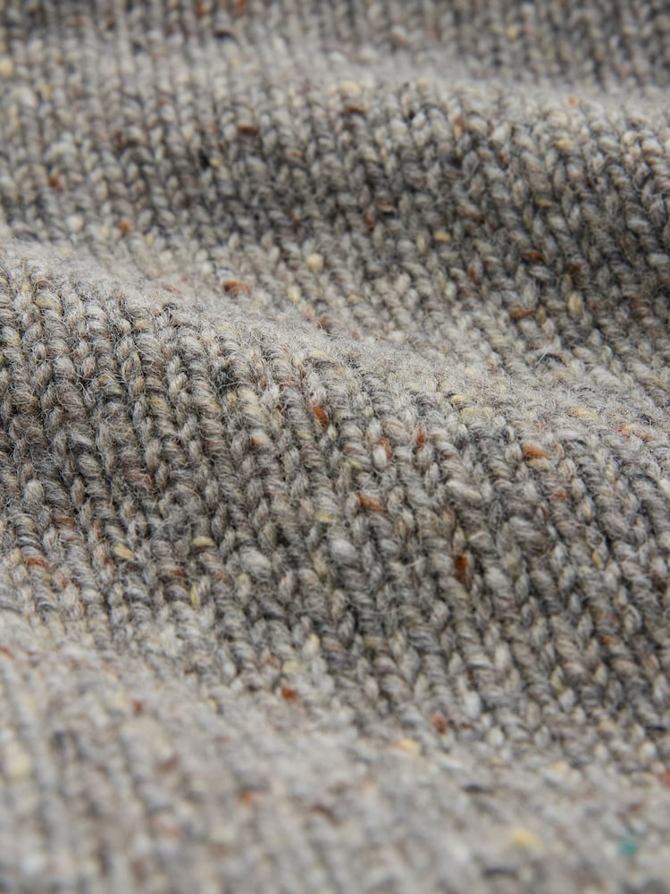 Celtic & Co. Grey Donegal Longline Coatigan - Image 7 of 7