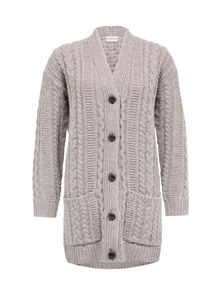 Celtic & Co. Cable Boyfriend Cardigan - Image 2 of 5