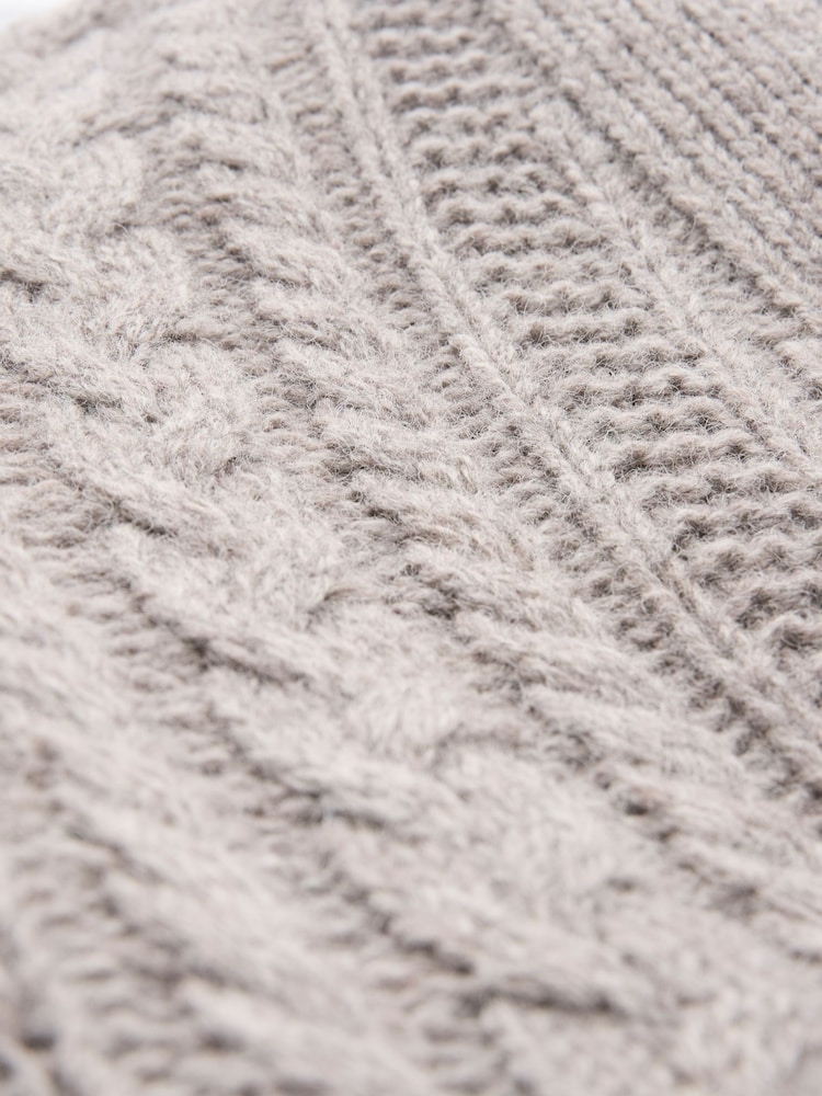 Celtic & Co. Cable Boyfriend Cardigan - Image 4 of 5