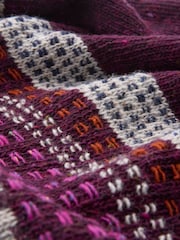 Celtic & Co. Float Print Stitch Yoke Donegal Jumper - Image 5 of 6