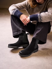 Celtic & Co. Essential Chelsea Ankle Black Boots - Image 1 of 7