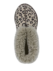 Celtic & Co. Ladies Sheepskin Bootee Brown Slippers - Image 5 of 6