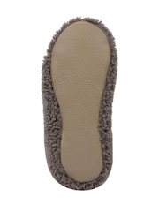 Celtic & Co. Teddy Soft Sole Bootee Brown Slippers - Image 6 of 6