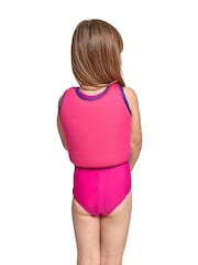 Zoggs Pink Swim Jacket Neoprene Buoyancy Vest - Image 2 of 5