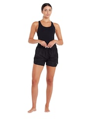 Zoggs Ladies Indie Swim Black Shorts - Image 2 of 6