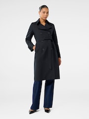 Forever New Blue Maggie Fashion Trench Coat - Image 3 of 6