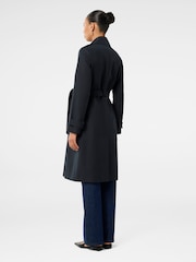 Forever New Blue Maggie Fashion Trench Coat - Image 6 of 6