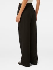 Forever New Black Remi Trim Detail Straight Leg Trousers - Image 2 of 5