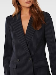 Forever New Blue Bella Double Breasted Blazer - Image 5 of 6