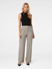Forever New Grey Monique Wide Leg Trousers - Image 5 of 5