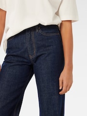 Forever New Blue 100% Cotton Sky Straight Leg Jeans - Image 3 of 5