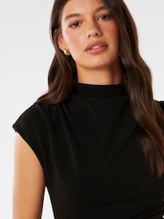 Forever New Leenah Grown On Neck Crepe Top - Изображение 4 из 6